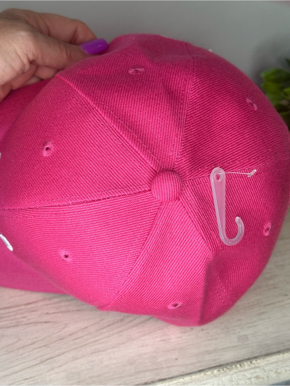 aloha Pink Adjustable Baseball Cap - Picture 5 of 8